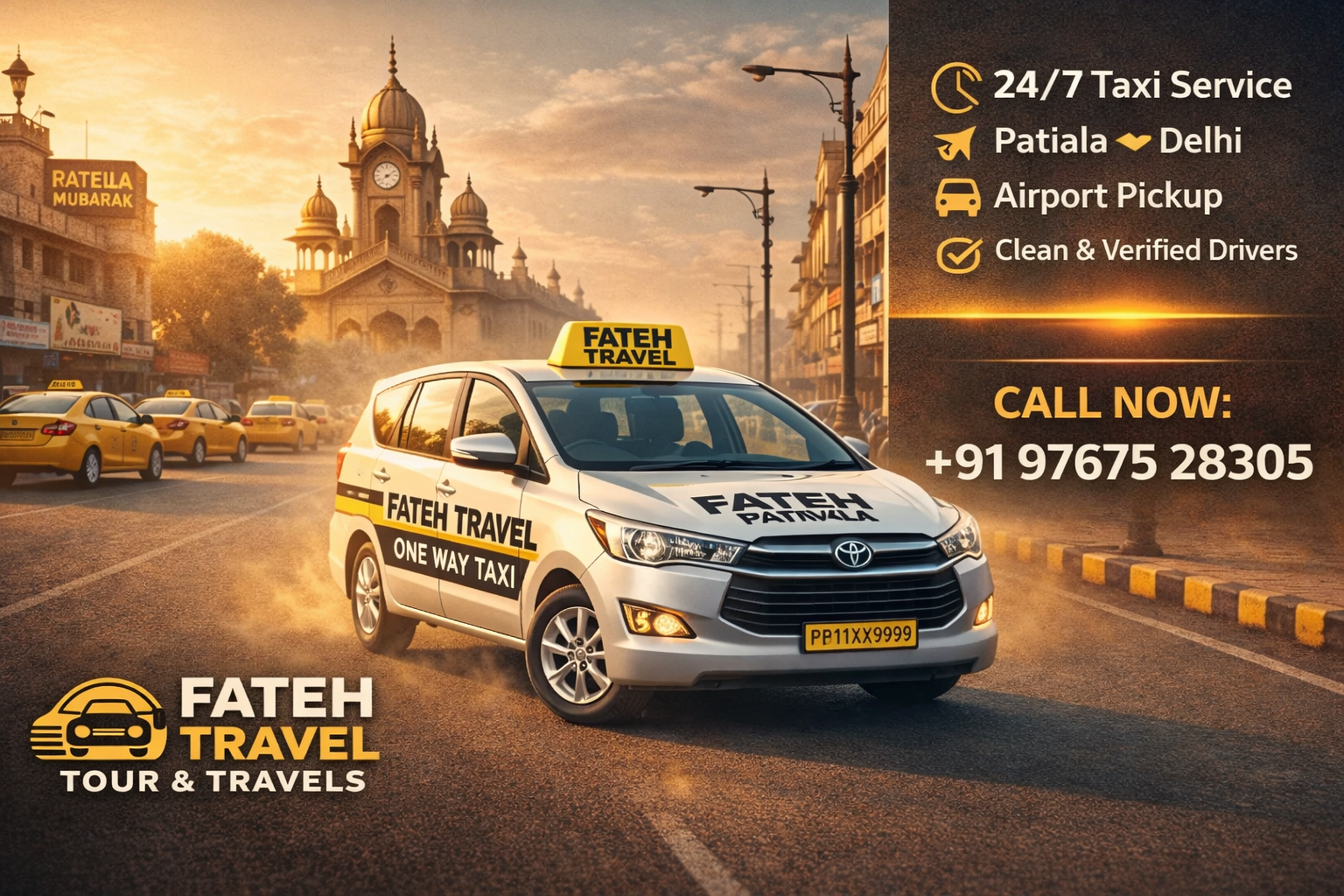 Fateh Travel Patiala Taxi